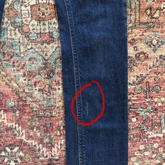 Nudie Jeans High Kai in Revival Rinsed with Raw Hem Size 26 - Picture 6 of 7